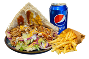 Menu - Berlin döner med kylling
